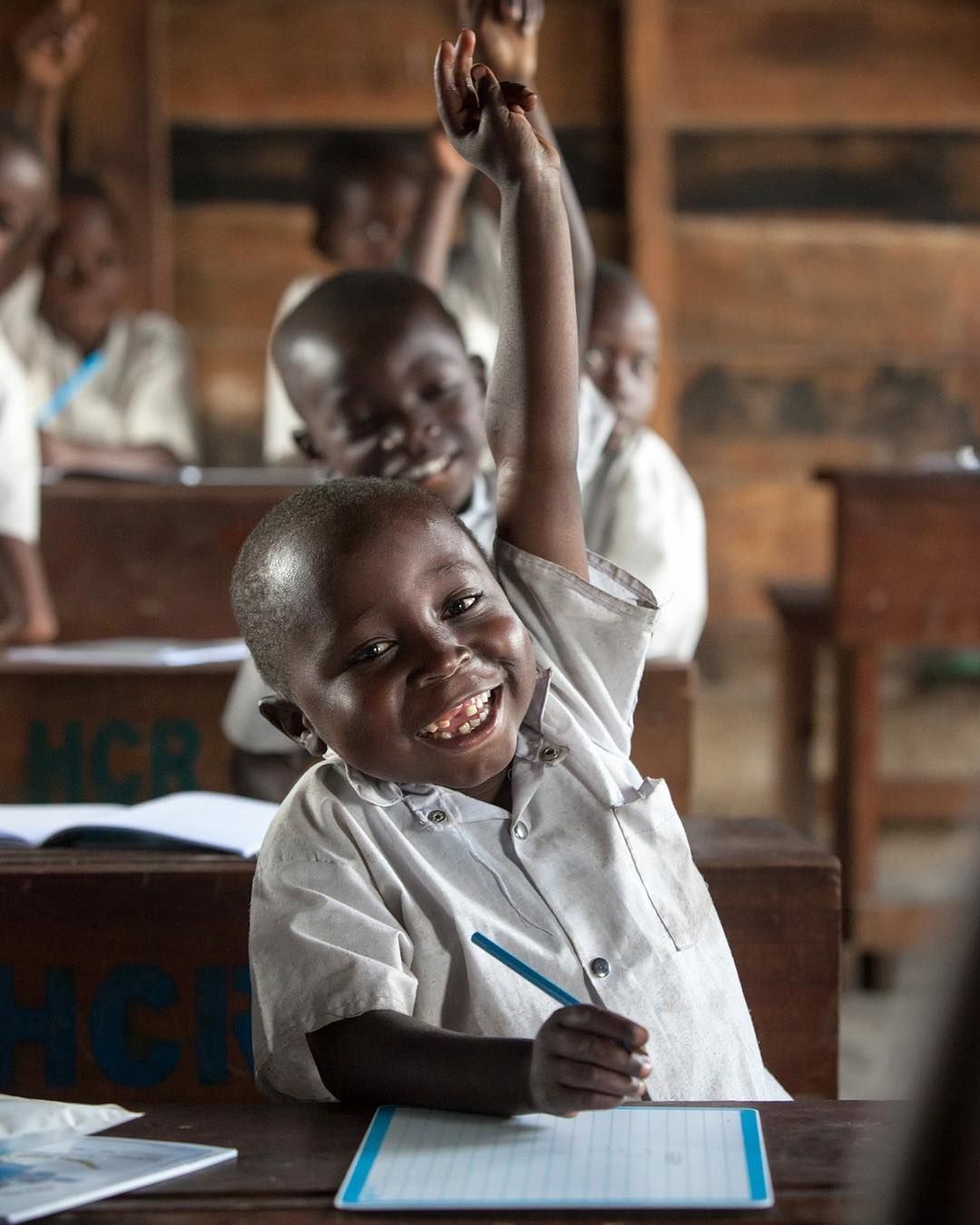 Happy children eating healthy meal